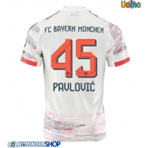 Maglie da calcio Bayern Munich Aleksandar Pavlovic #45 Seconda Maglia 2025-26 Manica Corta